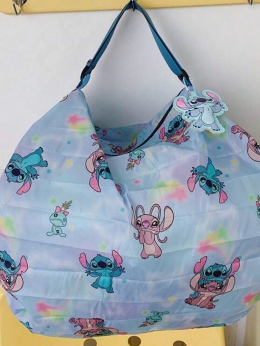 Disney Lilo & Stitch Shupatto-Style Folding Zipper Tote